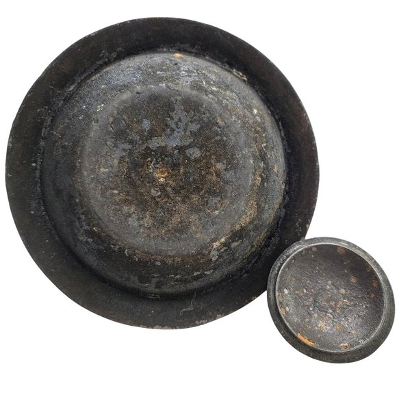 Japanese Cast Iron Teapot Black Bell Antique Tetsubin Lidded HEAVY CT406 - Picture 8 of 8